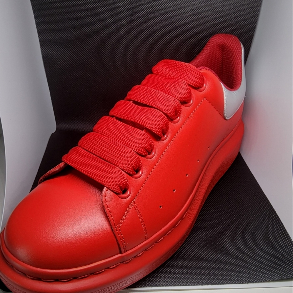 Alexander McQueen River Calf Red